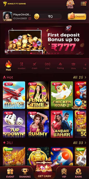 King777 APK mobile game screenshot