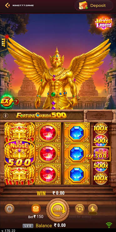 King777 Game mobile gaming screenshot