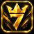 King777 Game golden crown and 7 logo